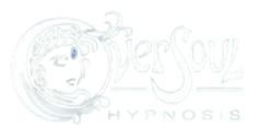 The Oversoul Hypnosis logo featuring a clean and elegant design, incorporating spiritual elements such as a lotus or infinity symbol to reflect self-discovery and healing.